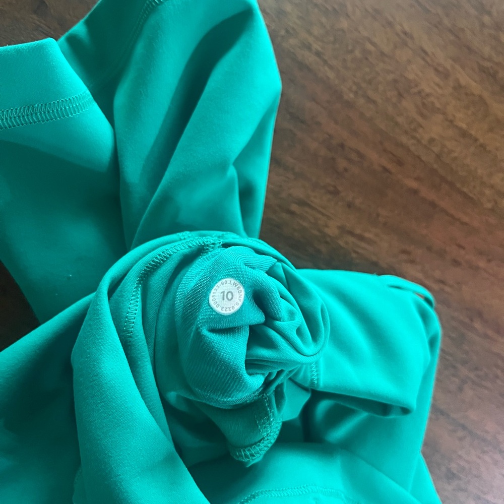 Lululemon Wunder Train HR Crop 23” Kelly Green - Picture 4 of 4